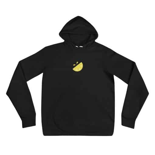 Lemonade Stand Icon Black Hoodie