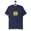 Build Then Bless Solid Heather Navy Shirt