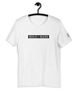 Build Then Bless Ribbon White Shirt