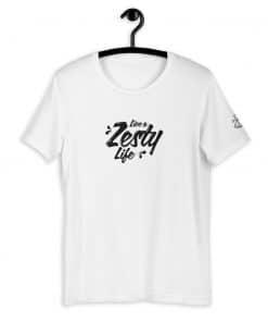 Live A Zesty Life White Shirt