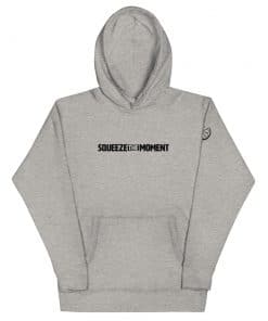 Squeeze The Moment Carbon Grey Hoodie