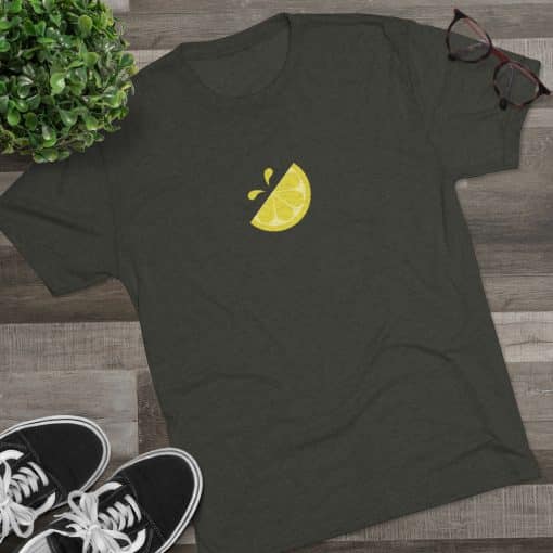 Lemonade Stand Icon Charcoal Shirt