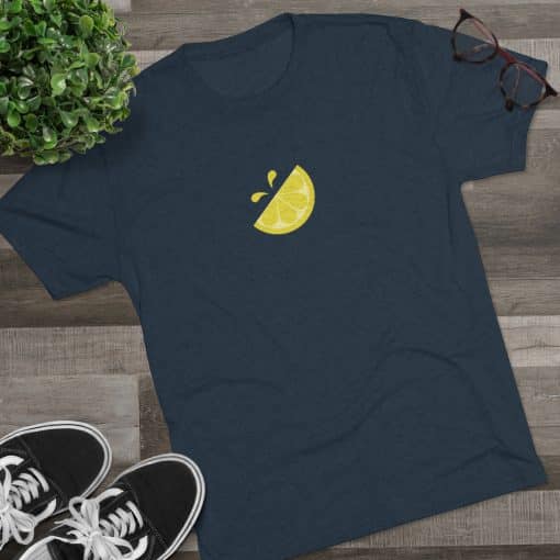 Lemonade Stand Icon Vintage Navy Shirt