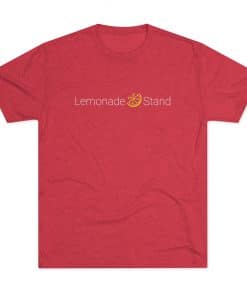 Lemonade Stand Logo Red Shirt