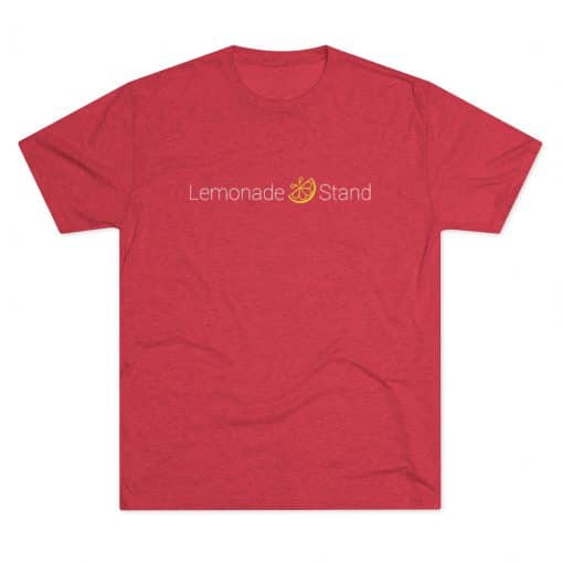 Lemonade Stand Logo Red Shirt