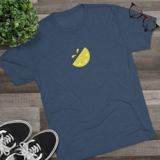 Lemonade Stand Icon Navy Shirt