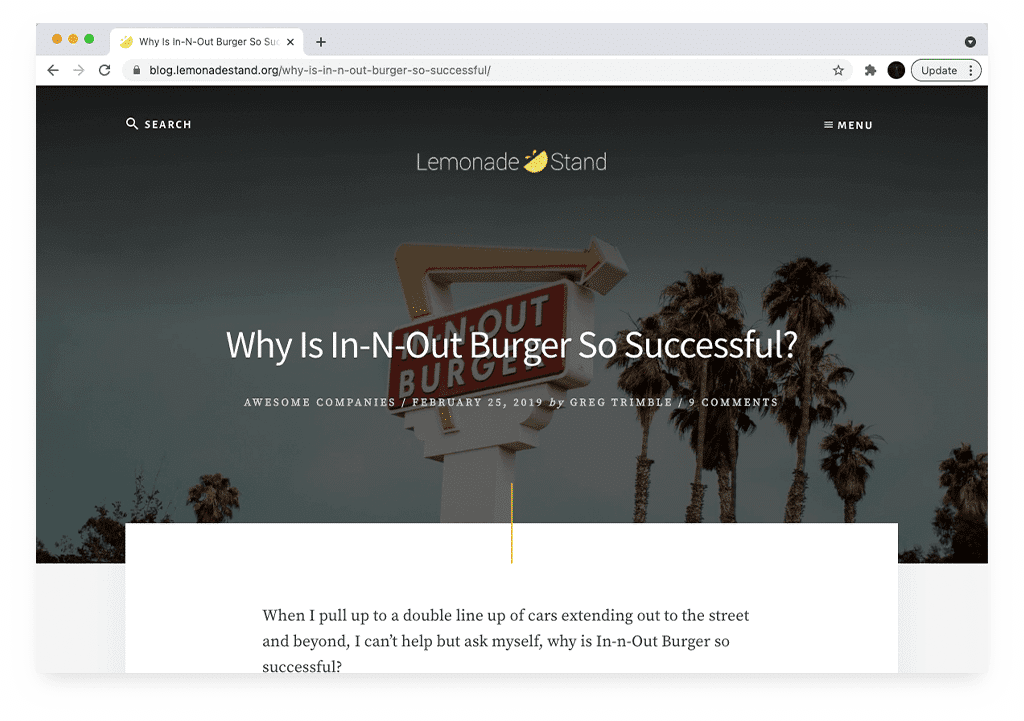 In-N-Out Burger Blog - Why Is In-N-Out Burger So Successful?