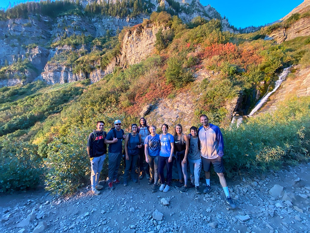 Lemonade Stand Team Hiking Trip